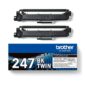 Toner Original Brother TN247BK Pack 2 Unidades Preto