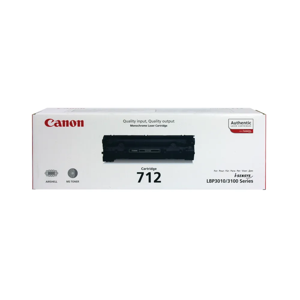 Toner Original Canon 712 Preto
