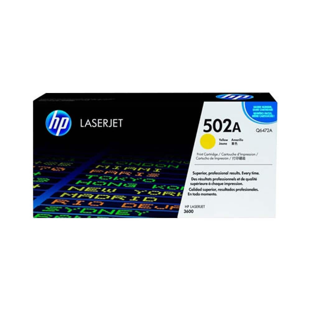 Toner Original HP nº501A Amarelo 4000Pag