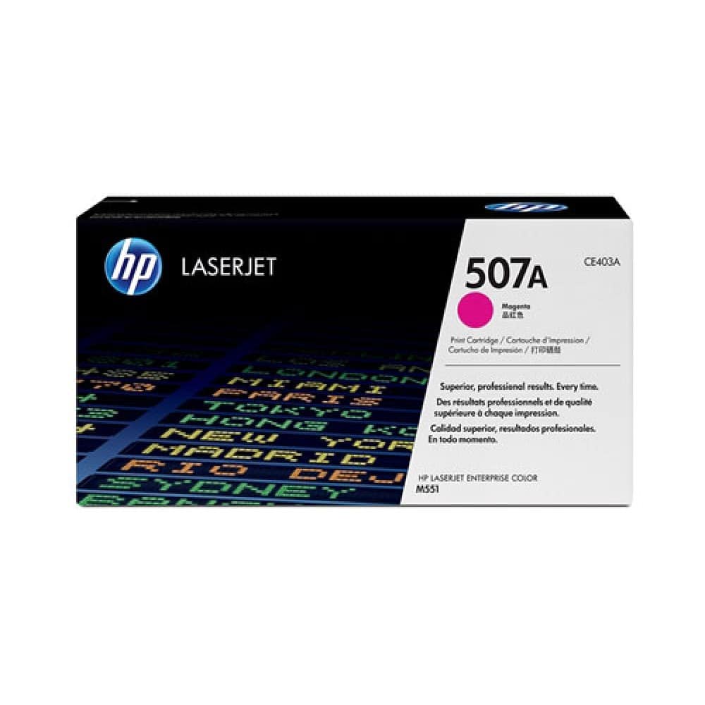 Toner Original HP nº507A Magenta