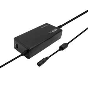 Transformador Universal Aisens ASLC-65WAUTO-BK 65W Automático 9 Conectores Output Voltagem 18.5-20V 1*USB QC3.0
