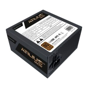 Fonte Alimentação ATX Unykach Atilius 2.0 650W APFC 80 Plus Bronze Preto