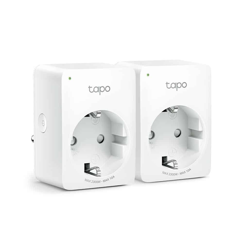 Tomada WiFi Inteligente TP-Link Tapo P100 Pack 2