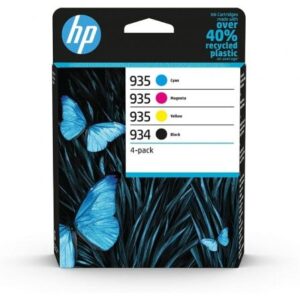 Tinteiro Original HP nº934 + nº935 Multipack Azul Magenta Amarelo Preto