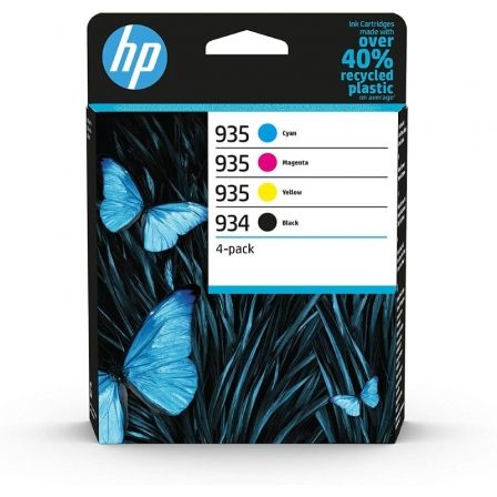 Tinteiro Original HP nº934 + nº935 Multipack Azul Magenta Amarelo Preto