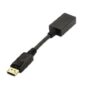 Conversor Aisens A125-0134 DisplayPort Macho - HDMI Fêmea 15cm Preto