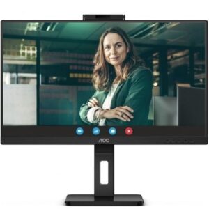 Monitor Professional AOC Q27P3QW 27" QHD Webcam Multimídia Regulável em altura