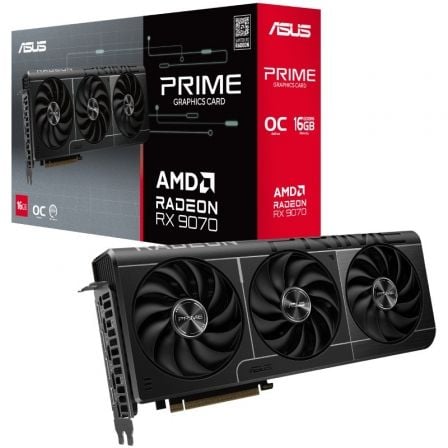 Placa Gráfica Asus Prime Radeon RX 9070 OC Edition 16GB GDDR6