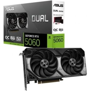 Placa Gráfica Asus Dual RTX 5060 OC 8GB GDDR7
