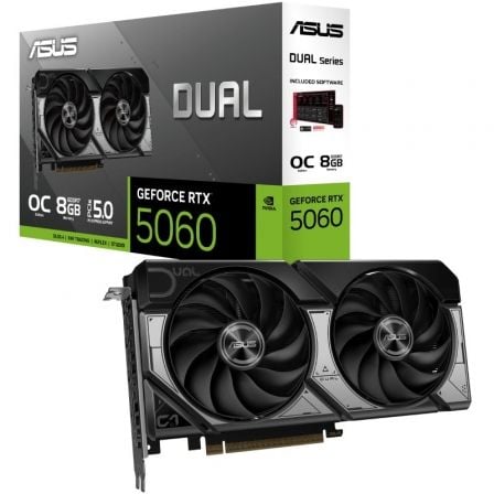 Placa Gráfica Asus Dual RTX 5060 OC 8GB GDDR7