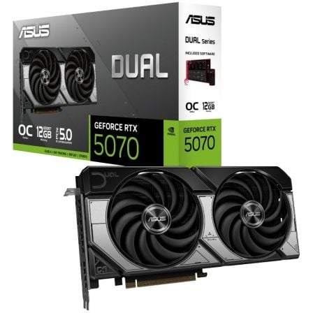 Placa Gráfica Asus Dual GeForce RTX 5070 OC 12GB GDDR7