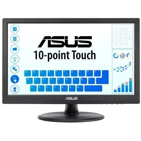 Monitor Profissional Táctil Asus VT169HE 15.6" Full HD IPS HDMI VGA