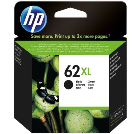 Tinteiro Original HP nº62 XL Alta Capacidade Preto