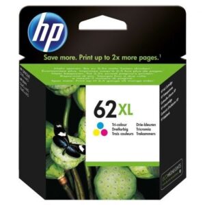 Tinteiro Original HP nº62 XL Alta Capacidade Tricolor