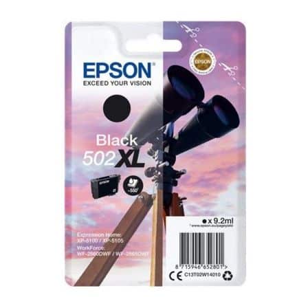 Tinteiro Original Epson nº502 XL Alta Capacidade Preto