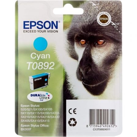 Tinteiro Original Epson T0892 Azul