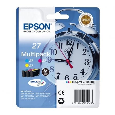 Tinteiro Original Epson nº27 Tricolor