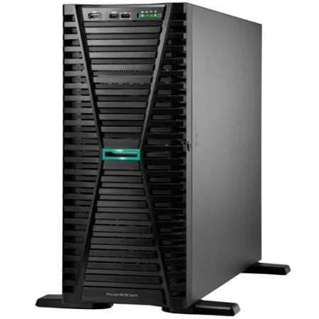 Servidor HPE ProLiant ML110 Gen11 Intel Xeon Silver 4510 64GB Ram 2x 480GB SATA