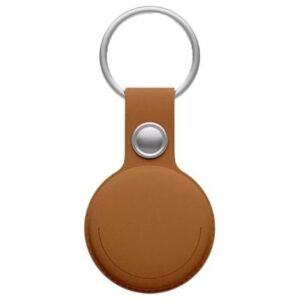 Localizador Leotec Mitag LETAG01K Compativel com Apple Inclui porta chaves Castanho