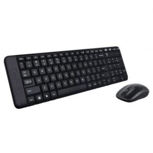 Teclado e Rato Sem Fios Logitech Wireless Combo MK220