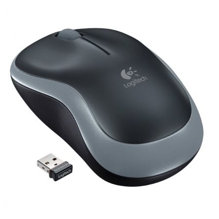 Rato Sem Fios Logitech M185 Até 1000 DPI Cinzento