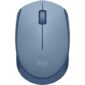 Rato Sem Fios Logitech M171 Até 1000 DPI Cinza Azulado