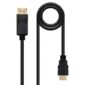 Cabo Conversor Nanocable DisplayPort Macho - HDMI Macho 3M
