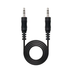 Cabo Audio Nanocable 10.24.0103 Jack 3.5 Macho - Jack 3.5 Macho 3Metros Preto