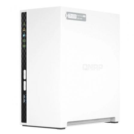 NAS QNAP TS-233 2 Baías 3.5"- 2.5" 2GB DDR4 Formato Torre