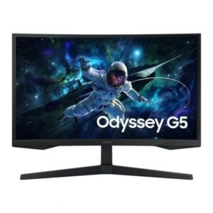 Monitor Gaming Curvo Samsung Odyssey 27" QHD G5 S27CG552EU 1ms 165Hz VA