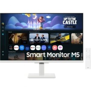 Monitor Smart Samsung M5 S27FM501EU 27" Full HD Multimídia Smart TV