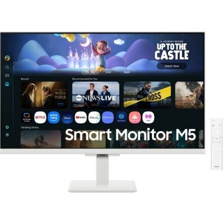 Monitor Smart Samsung M5 S27FM501EU 27" Full HD Multimídia Smart TV