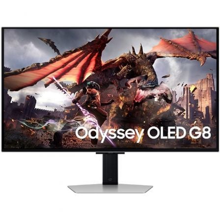 Monitor Gaming Samsung Odyssey OLED G8 S32DG802SU 32" 4K 0.03ms 240Hz Multimédia Regulavel em altura