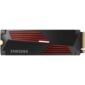 Disco SSD Samsung 990 PRO 1TB M.2 2280 PCIe 4.0 com Dissipador de Calor Compativel com PS5 e PC