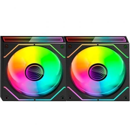 Pack 2 Ventoinhas Mars Gaming MF-3DPROX2R 12cm ARGB