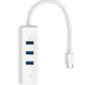 Hub TP-Link USB Tipo-C 3.0 UE330C 3xUSB 1xRJ45 Branco