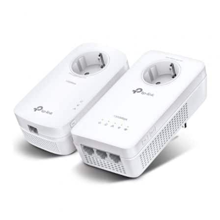 Adaptador Powerline TP-Link AV1300 1300Mbps Alcance 300m Pack de 2