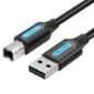 Cabo USB 2.0 Impressora Vention COQBH USB Tipo-B Macho - USB Macho 480Mbps 2Metros Preto