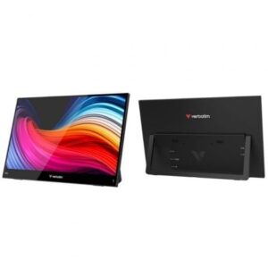Monitor Portátil Touch Verbatim Touch Light 15.6" Full HD Multimédia Preto
