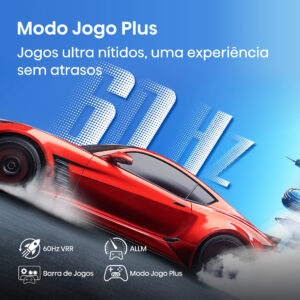 TV Hisense QLED 50" Uhd 50E7Q Smart TV