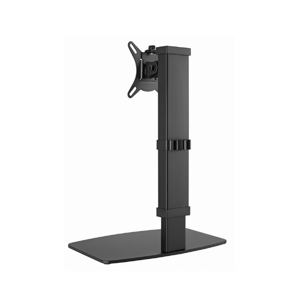 Suporte de Secretária MS-D1ST-02 para 1 Monitor Ajustável em Altura Rotaçao e e Inclinaçao até 32" / 8Kg