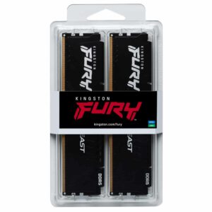 Memoria Dimm Kingston FURY Beast 16Gb Kit (2*8Gb) Ddr5 5600Mhz 1.25V CL36 unbuffered - on-die ECC
