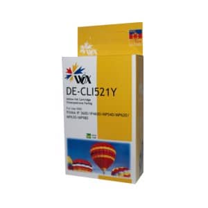 Tinteiro Compativel Canon CLI521-Y (Com Chip) - WOX
