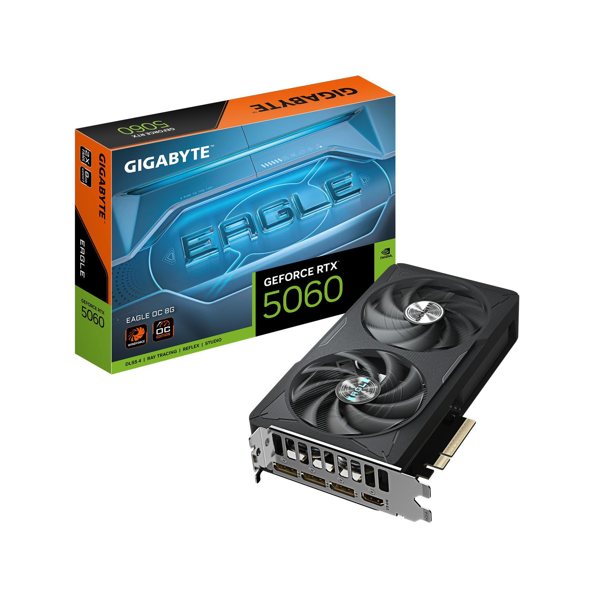 Placa Gráfica Gigabyte RTX 5060 Eagle OC 8GB