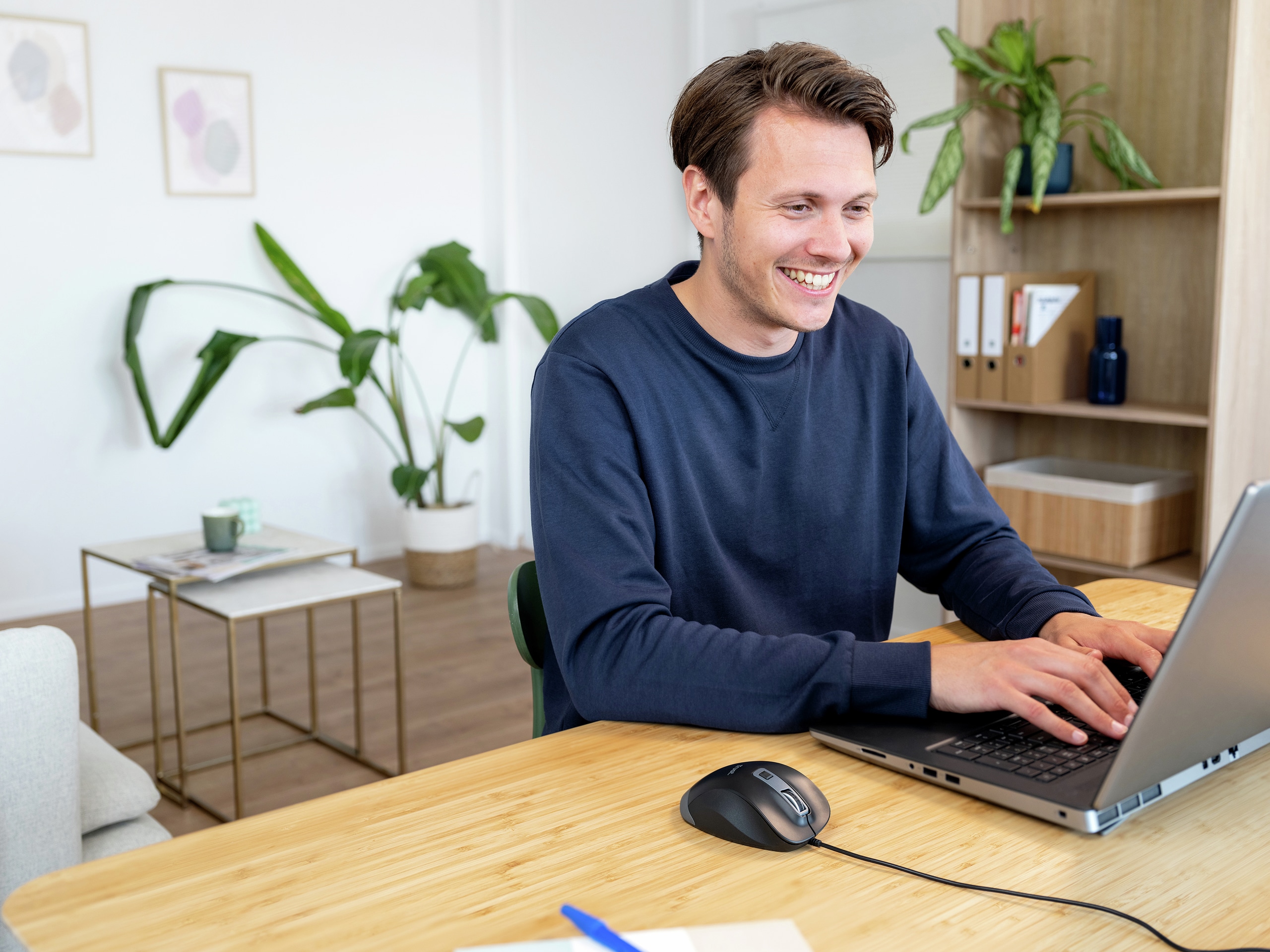 Rato Trust Ergonomico Fyda Eco até 5000 DPI