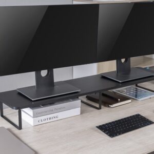 Base para 2 Monitores Gembird Rectangular