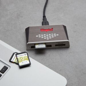 Cartão SD Kingston Canvas Select Plus 512Gb Video Class V30 UHS-I U3 Classe10 - SDXC UHS-I