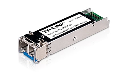 Modulo Gigabit SFP TP-Link Single-mode MiniGBIC LC interface até 10 Km Alcance