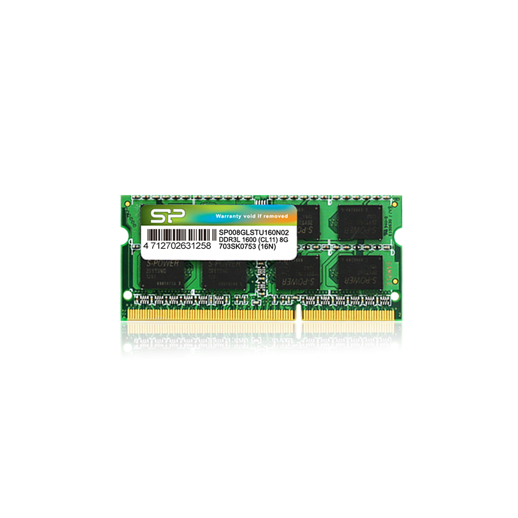 Memória So-Dimm Silicon Power SP008GLSTU160 8GB DDR3L 1600Mhz