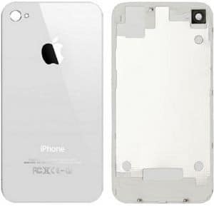 BACK CASE PARA IPHONE 4 / 4G BRANCA